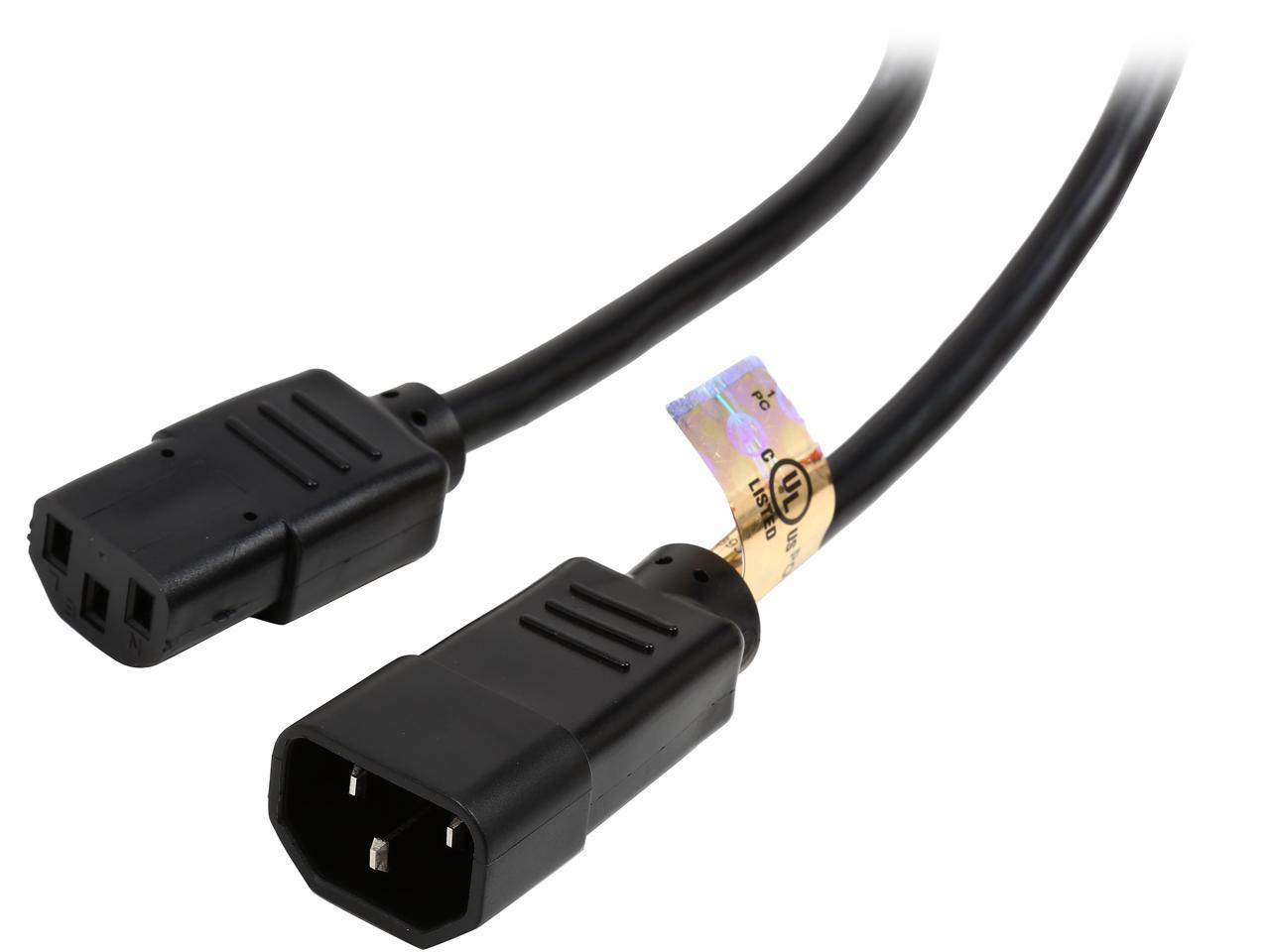 Tripp Lite Model P005-010 10 ft. Heavy-Duty 14AWG Power cord Female to Male