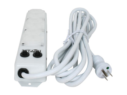 Tripp Lite Medical-Grade Power Strip; 6 15A Hospital-Grade Outlets, Safety Covers, 15 ft. Cord, For Patient-Care Vicinity – UL 1363A (PS-615-HG-OEM)