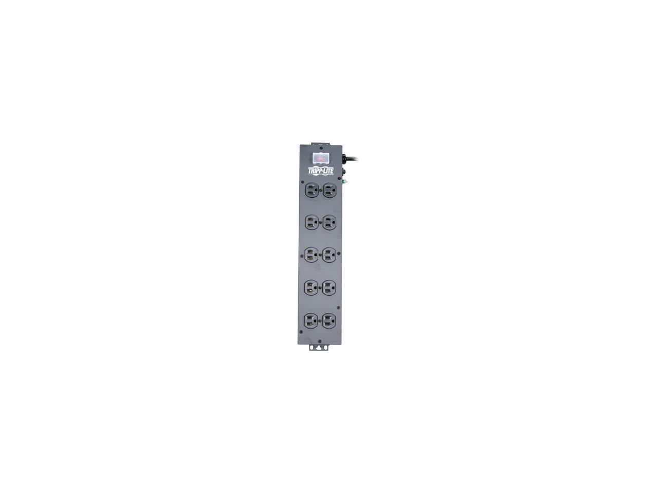 TRIPP LITE UL800CB-15 10 Outlets Power Strip 120V Input Voltage 15 Feet Cord Length