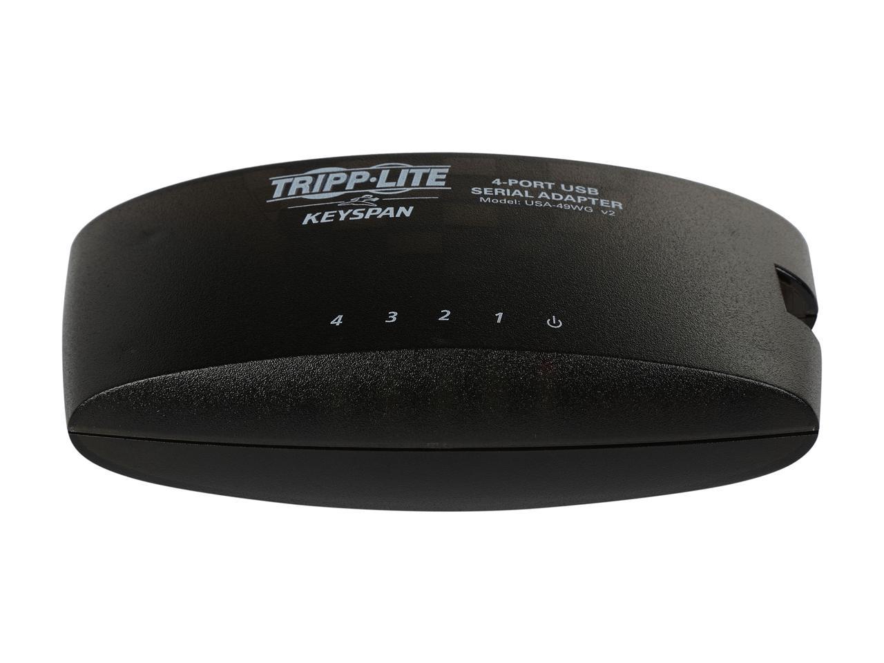 Tripp Lite Keyspan High-Speed 4-Port USB-to-DB9-Serial Adapter Hub (USA-49WG)