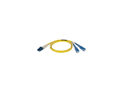Tripp Lite Duplex Singlemode 8.3/125 Fiber Patch Cable (LC/SC), 2M (6-ft.)(N366-02M)