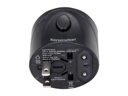 Kensington K33117 Black International Travel Plug Adapter