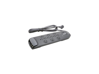 BELKIN BV112230-08-BLK 8 ft. 12 Outlets 3996J Surge Protector with Power Cord with Cable/Satellite Protection