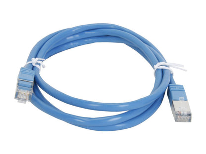 C2G 27246 Cat5e Cable - Snagless Shielded Ethernet Network Patch Cable, Blue (5 Feet, 1.52 Meters)