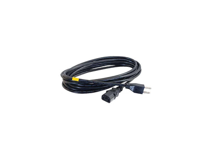 C2G 29926 16 AWG Universal Power Cord - NEMA 5-15P to IEC320C13, TAA Compliant, Black (4 Feet, 1.21 Meters)