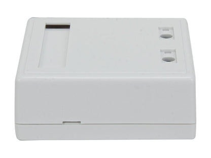 C2G/Cables To Go 03837 2-Port Cat5E Surface Mount Box - White