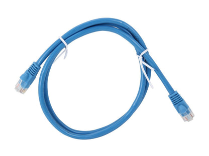 C2G 15178 Cat5e Cable - Snagless Unshielded Ethernet Network Patch Cable, Blue (3 Feet, 0.91 Meters)