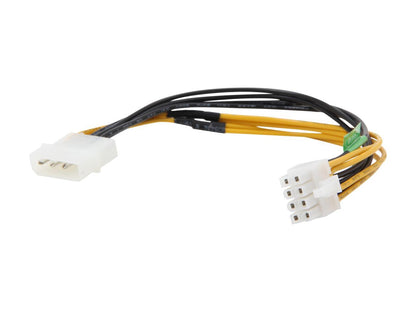 Athena Power Cable-AD4/8Pin 8 in. 4pin (HD MALE) to 8pin (EPS-12V Female) Convertor - OEM