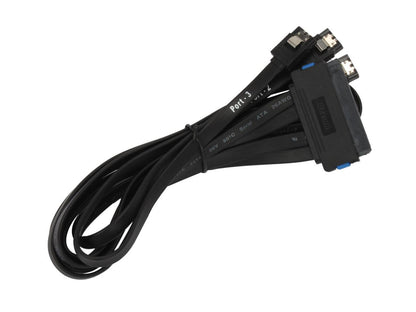 Athena Power Model CABLE-32SAS47 30" 32pin SAS to 4 x SATA 7pin cable