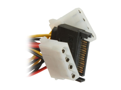 Athena Power CABLE-S15M42 5 + 5 in. SATA 15pin to Dual Molex 4pin Cable