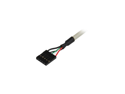 StarTech.com USBPLATE 2-Port USB A Female Slot Plate Adapter