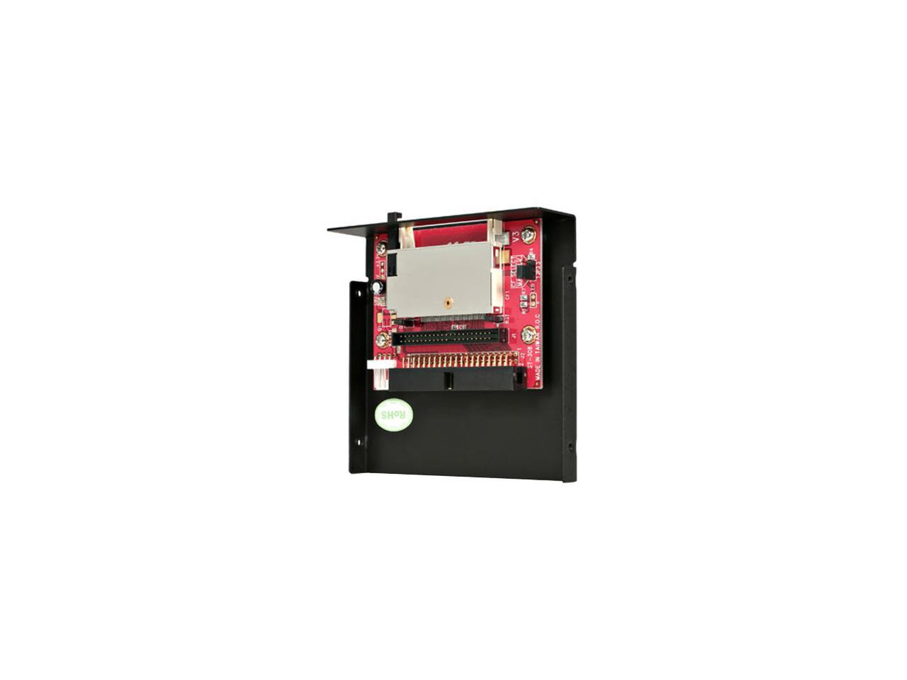 StarTech.com 35BAYCF2IDE Compact Flash Card to IDE Adapter with 3.5" Bay Enclosure