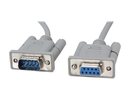 StarTech.com Model SCNM9FM 10 ft. DB9 RS232 Serial Null Modem Cable Female to Male