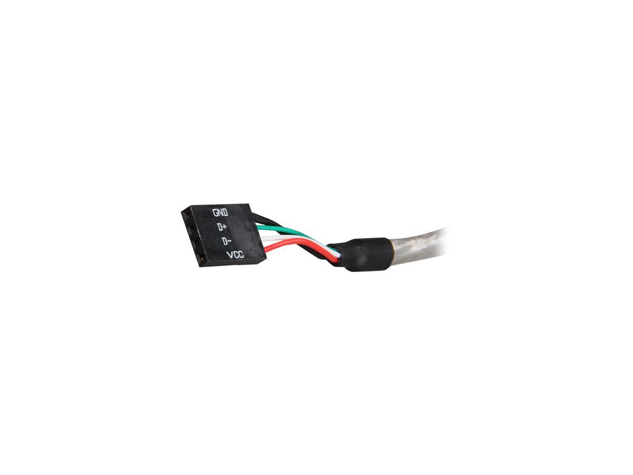 StarTech.com USBMBADAPT 6in USB 2.0 Cable - USB A Female to USB Motherboard 4 Pin Header F/F