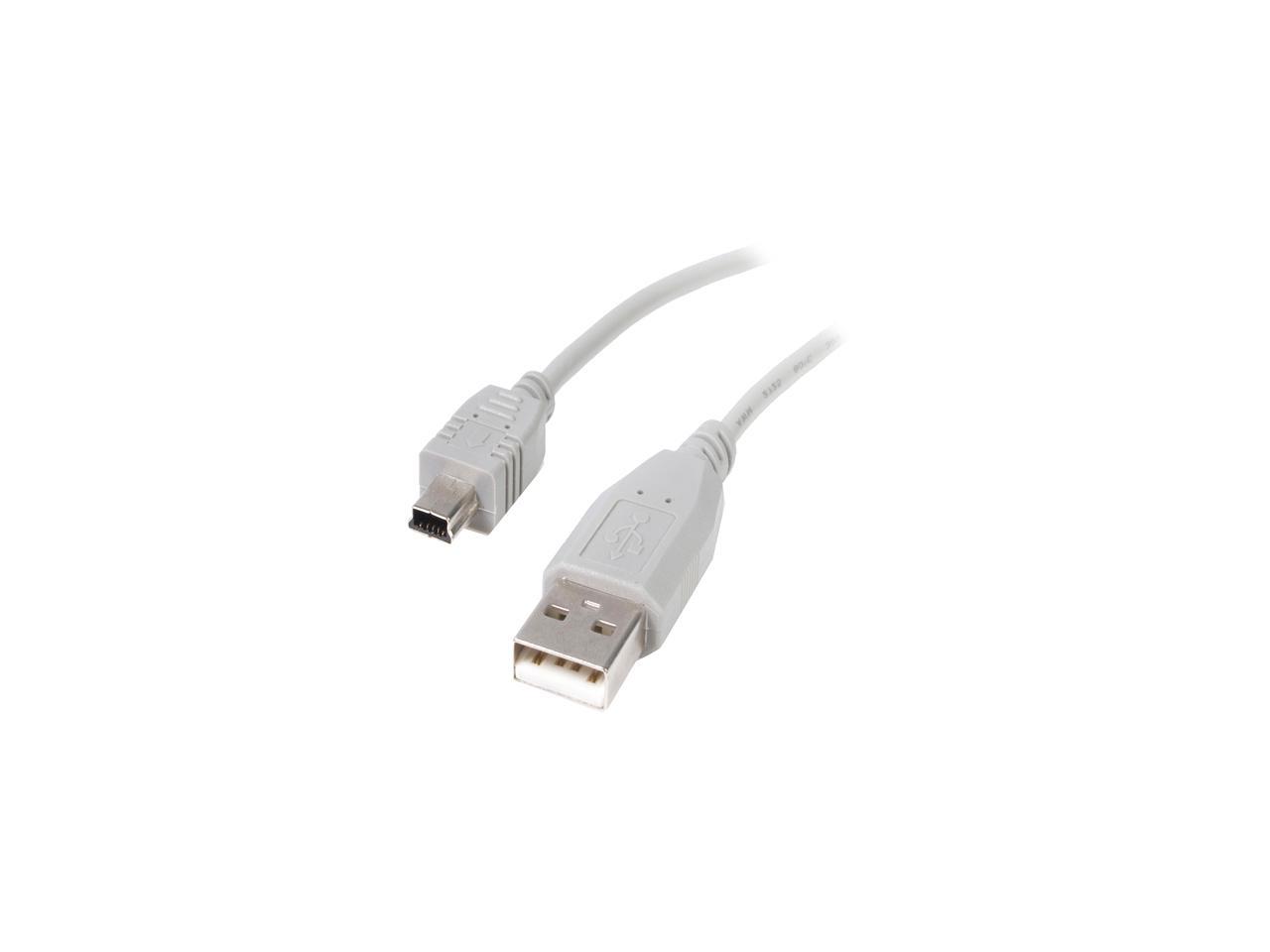 StarTech.com USB2HABM3 Gray USB Cable for Canon, Sony, & Hewlett Packard Digital Camera