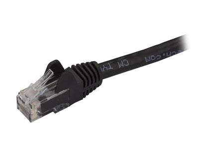 StarTech.com N6PATCH10BK 10 ft. Cat 6 Black Cat. 6 Patch Cable
