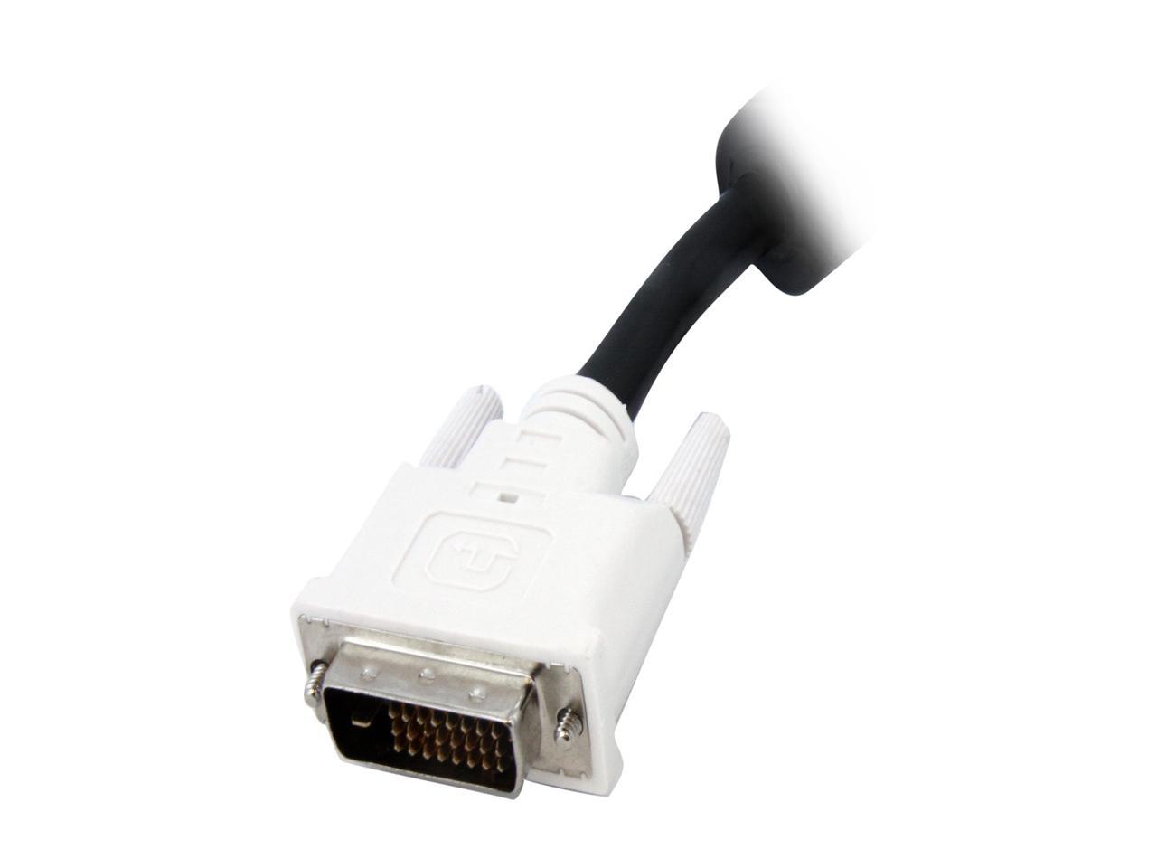 StarTech.com DVIDDMF6 Black DVI-D (Dual Link) Male to DVI-D (Dual Link) Female Male to Female DVI-D Dual Link Digital Video Monitor Cable - M/F