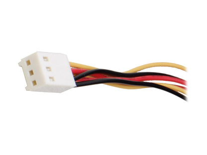 StarTech.com TX3SPLIT12 1 ft. TX3 Fan Power Splitter Cable Female to Male