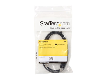 StarTech.com USB2HAB3 Black Cable