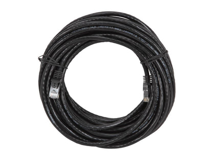 StarTech.com N6PATCH25BK 25 ft. Cat 6 Black Snagless Cat6 UTP Patch Cable - ETL Verified