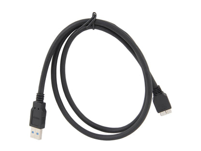 StarTech.com USB3SAUB3BK Black SuperSpeed USB 3.0 Cable A to Micro B - M/M