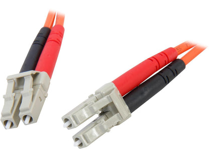 StarTech.com 50FIBLCLC1 3.3 ft. Multimode 50/125 Duplex Fiber Patch Cable LC - LC