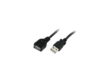 StarTech.com USBEXTAA10BK 10 ft Black USB 2.0 Extension Cable A to A - 10ft USB 2.0 Extension Cable - 10ft USB male female Cable