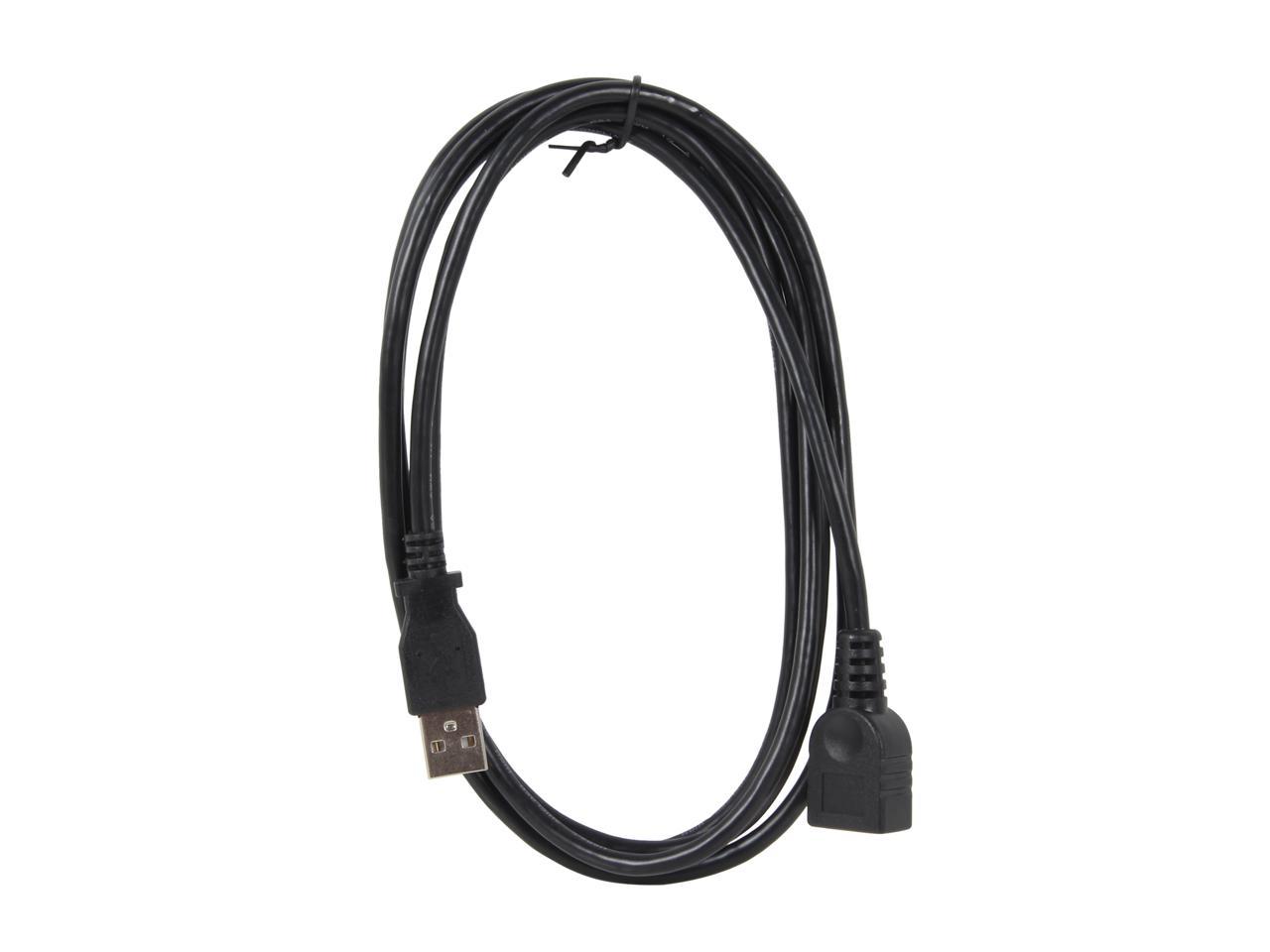StarTech.com USBEXTAA6BK 6 ft Black USB 2.0 Extension Cable A to A - M/F - 6ft USB 2.0 Extension Cable - 6ft USB male female Cable