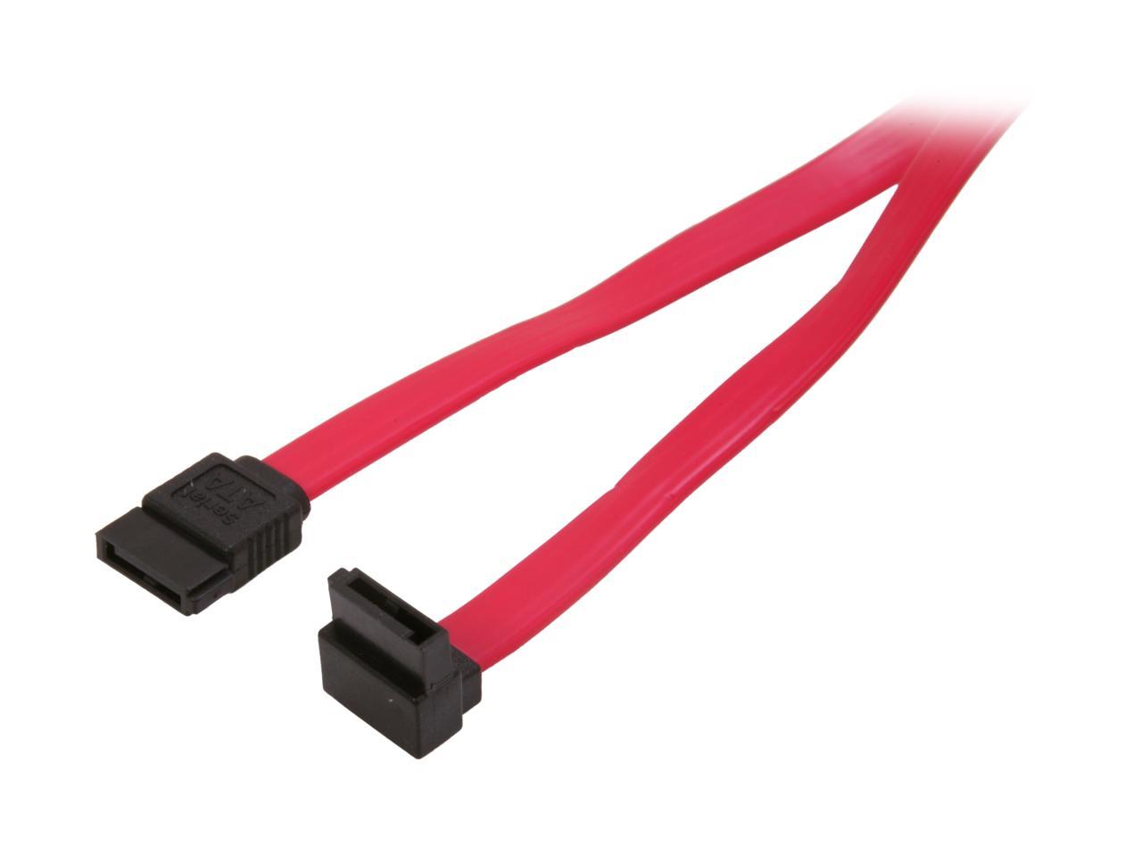 StarTech.com SATA12LA1 1 ft. SATA to Left Angle SATA Serial ATA Cable