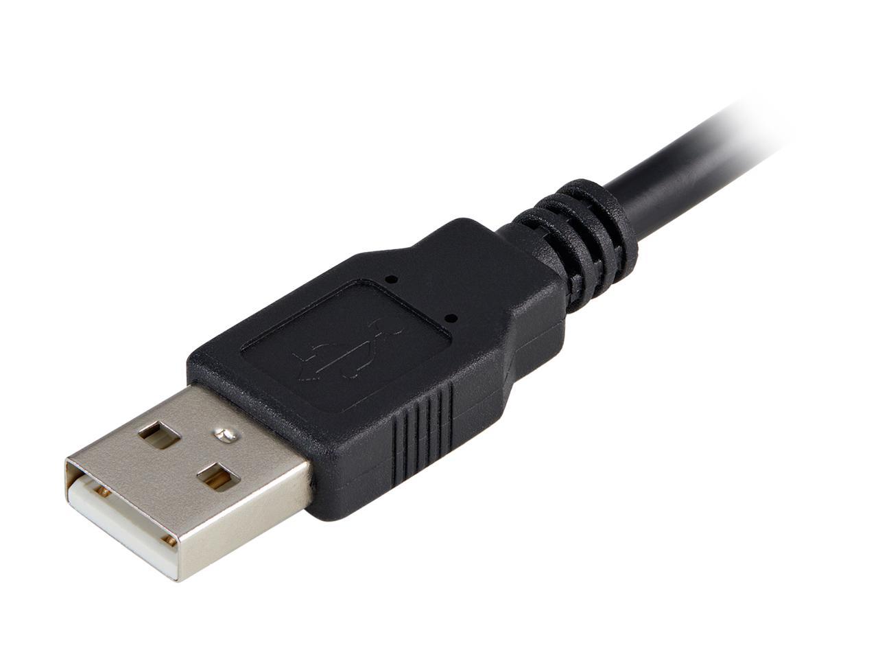StarTech.com ICUSB2321F USB to Serial Adapter - 1 port - USB Powered - FTDI USB UART Chip - DB9 (9-pin) - USB to RS232 Adapter