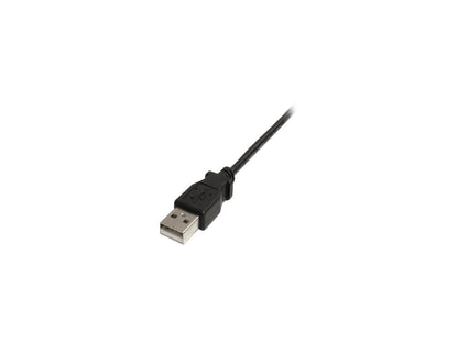 StarTech.com USB2HABM3RA 3 ft Mini USB Cable - A to Right Angle Mini B