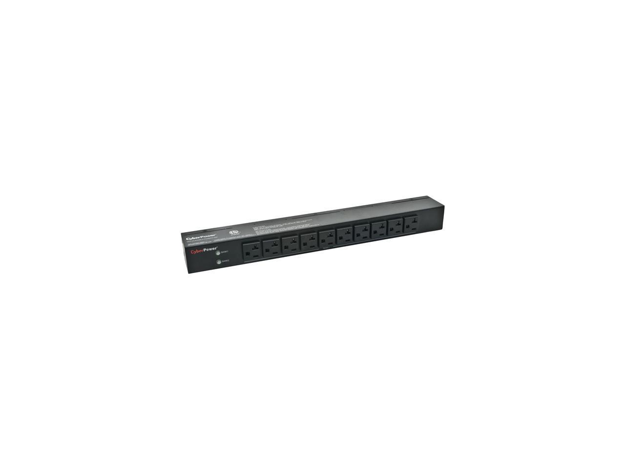 CyberPower PDU20BVT28F Basic 120V 20A 10 ft Power Distribution Units