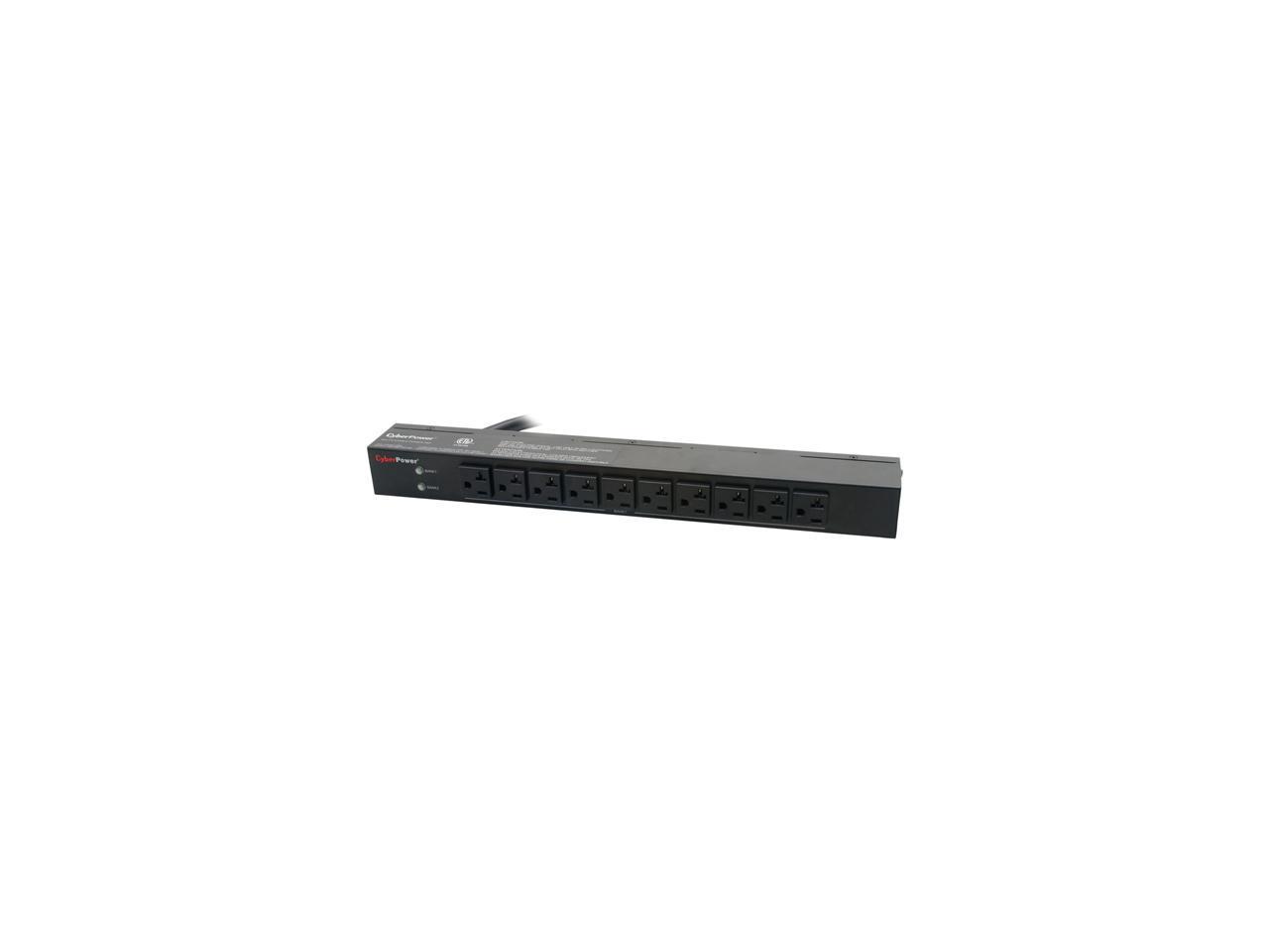CyberPower PDU20BVT28F Basic 120V 20A 10 ft Power Distribution Units