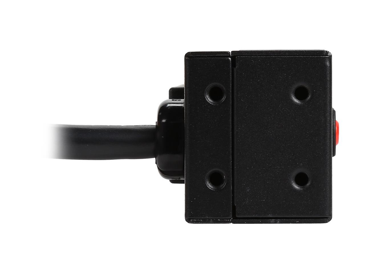 CyberPower PDU15B10R Basic 1U 120V 15A 15 ft. 10-Outlets PDU