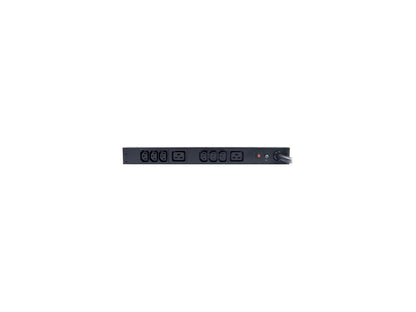 CyberPower PDU20BHVT8R Basic 1U 200 V DC 208 V AC 230 V AC 20 A 10Â ft. 8-Outlets Power Distribution Unit