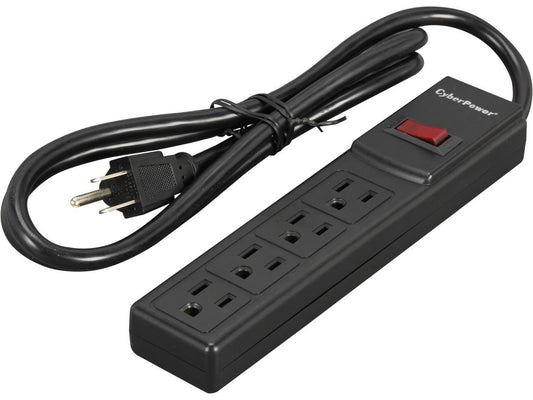 CyberPower CSB404 4 Feet 4 Outlets 450 joule Surge Suppressor