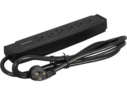 CyberPower CSP606T 6 Feet 6 Outlets 1350 joules Professional Surge Protection