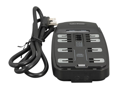 CyberPower CSP806T 6 Feet, 8 Outlets, 2250 Joules Surge Protector
