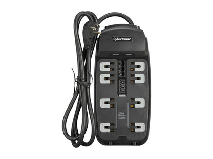 CyberPower CSP806T 6 Feet, 8 Outlets, 2250 Joules Surge Protector