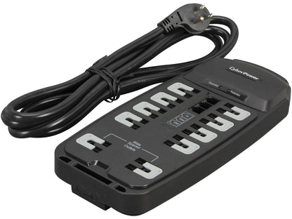 CyberPower CSP1008T 8 Feet, 10 Outlets, 2850 Joules Surge Suppressor