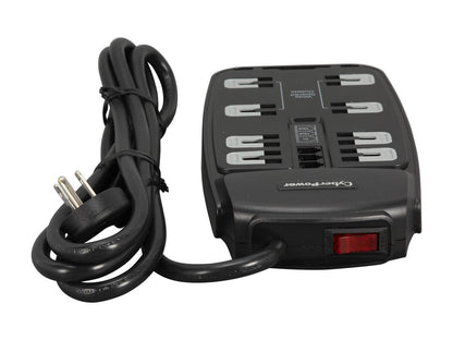 CyberPower CSHT808TC 8 Feet, 8 Outlets, 2850 Joules Surge Suppressor