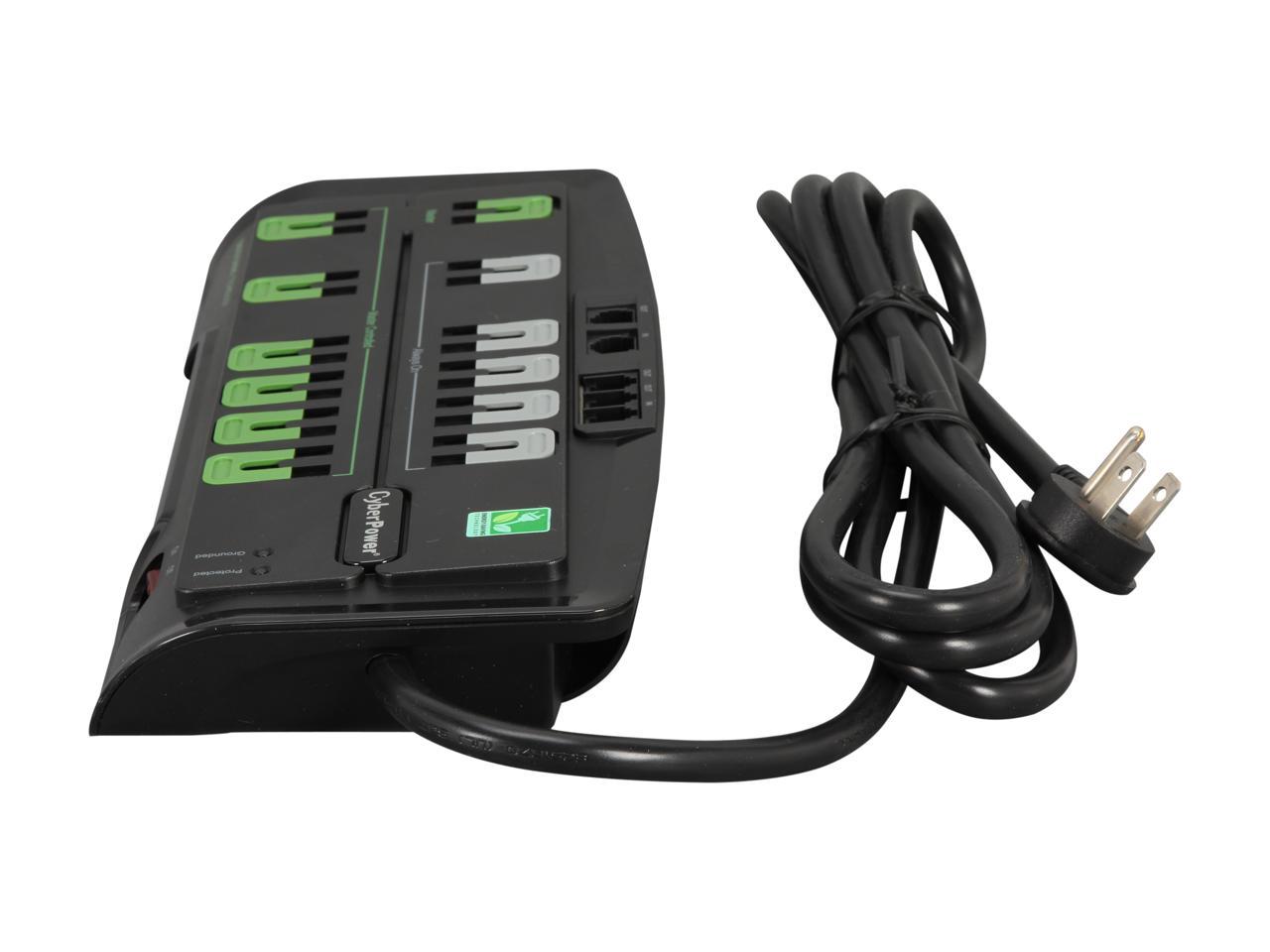 CyberPower CSHT1208TNC2G 8 Feet 12 Outlets 4350 joules Surge Suppressor