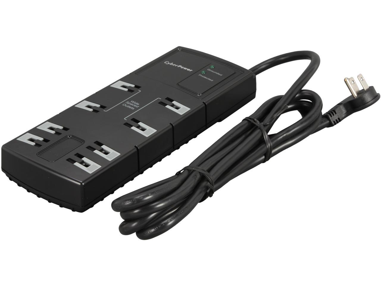 CyberPower CSB808 8 Feet, 8 Outlets, 1800 Joules Surge Suppressor