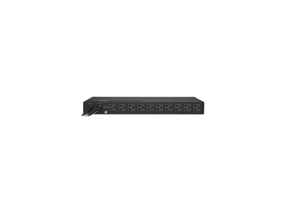 CyberPower PDU15M10AT Metered ATS PDU 120V 15A 1U 10-Outlets (2) 5-15P
