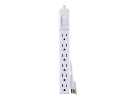 CyberPower MP1044NN 6 Outlets Power Strip 125V Input Voltage 2 Feet Cord Length