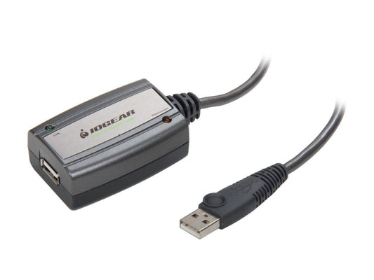 IOGEAR GUE216 Black USB 2.0 Booster Extension Cable