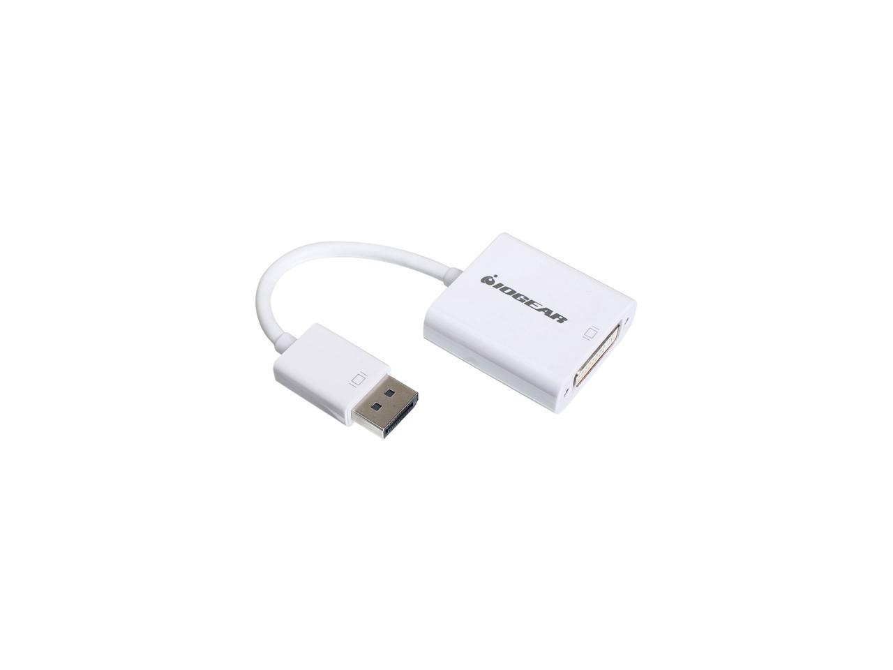 IOGEAR GDPDVIW6 DisplayPort to DVI Adapter Cable