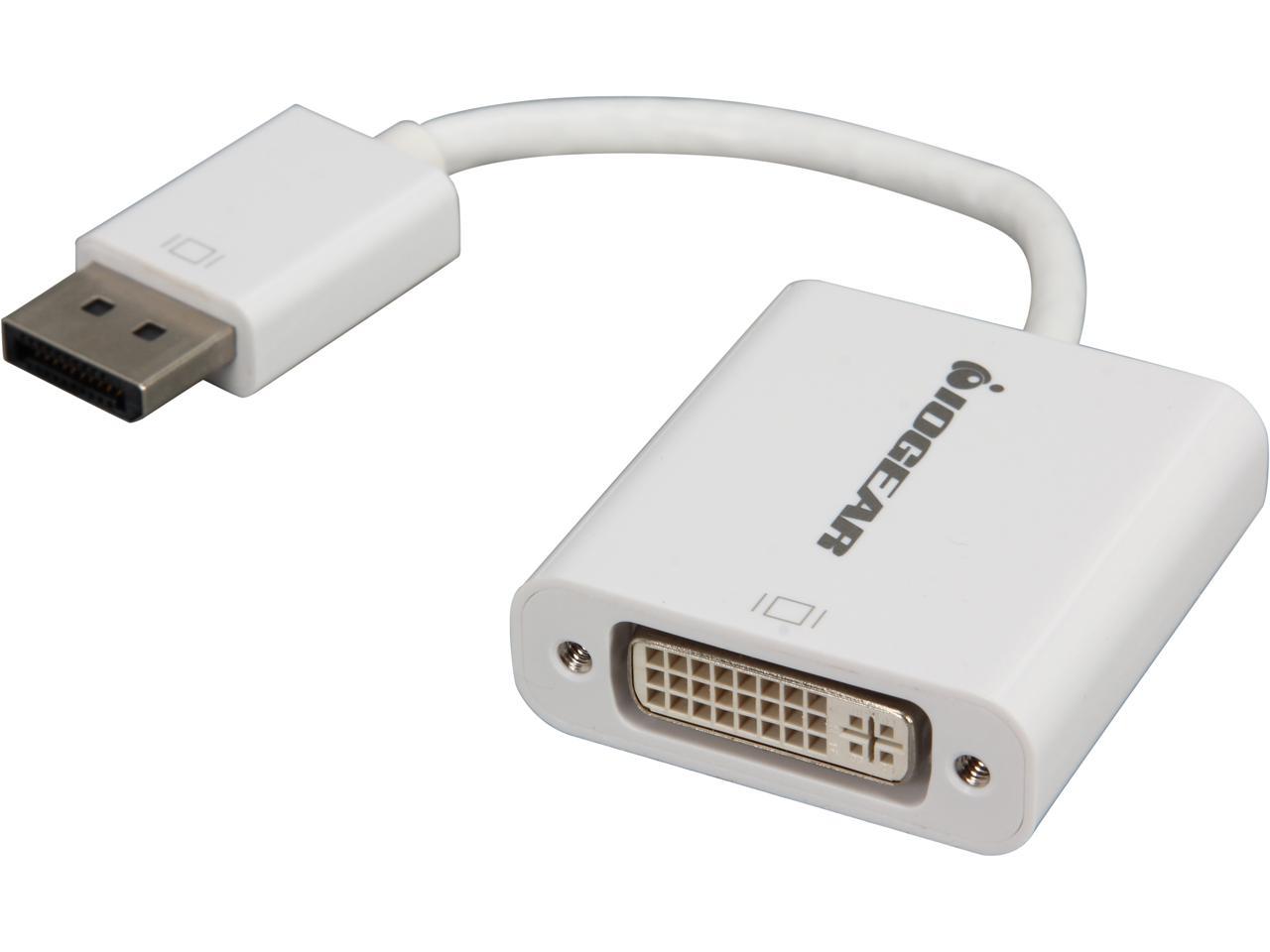 IOGEAR GDPDVIW6 DisplayPort to DVI Adapter Cable