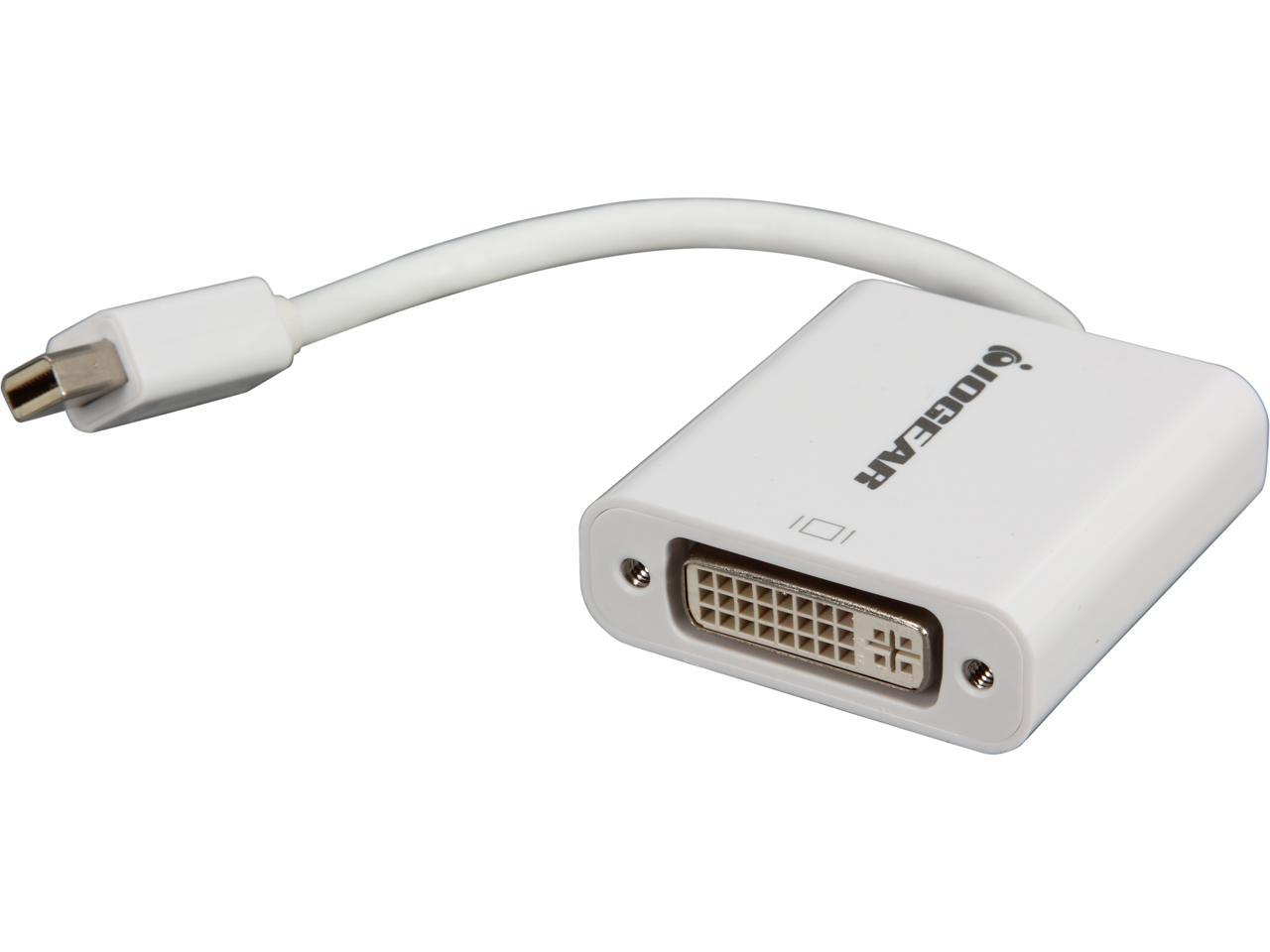 IOGEAR GMDPDVIW6 Mini DisplayPort to DVI Adapter Cable