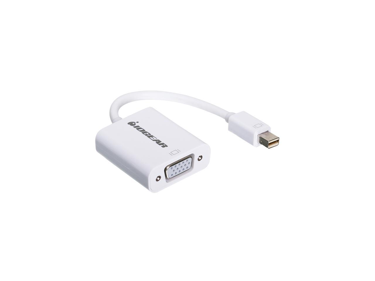 IOGEAR GMDPVGAW6 Mini DisplayPort to VGA Adapter Cable